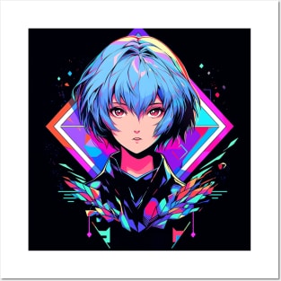 rei ayanami Posters and Art